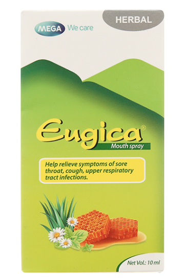 Xịt Họng Thảo Dược Eugica