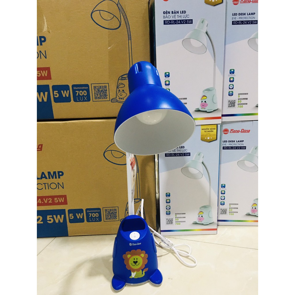 ĐÈN HỌC ĐỂ BÀN CHỐNG CẬN RẠNG ĐÔNG RD-RL-24- MC025