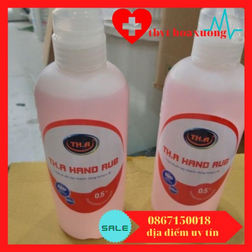[GIÁ RẺ] Dung dịch sát khuẩn tay nhanh TH.A Hand Rub 1 lít