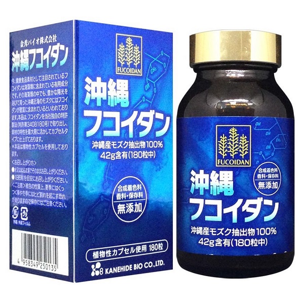 Fucoidan Okinawa 180 Viên Nhật Bản