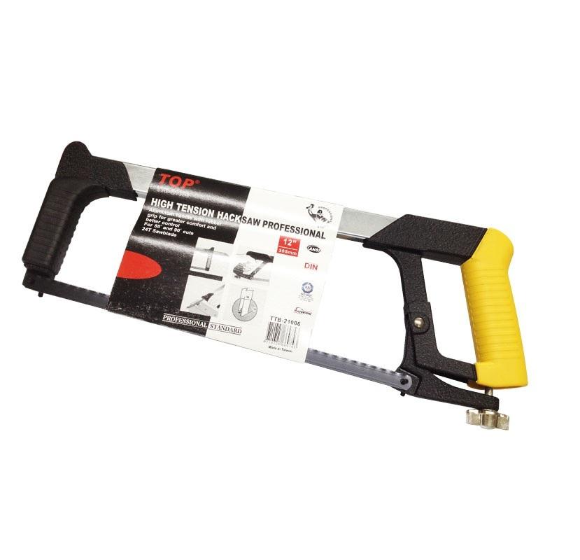 Khung cưa sắt cao cấp 300mm đen vàng Top - TTB-21006