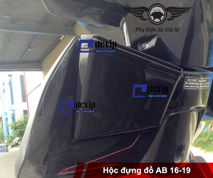 Hộc Đựng Đồ AirBlade 2016 - 2019 Full Đen MS2842
