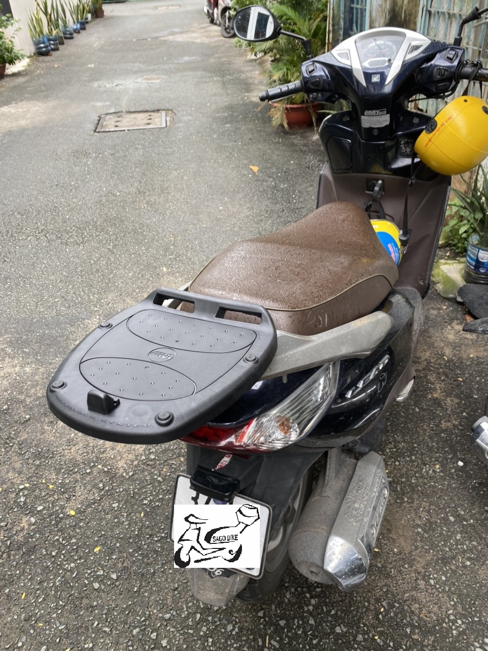[HCM]Thùng givi mẫu E250N2 găn cho xe Lead