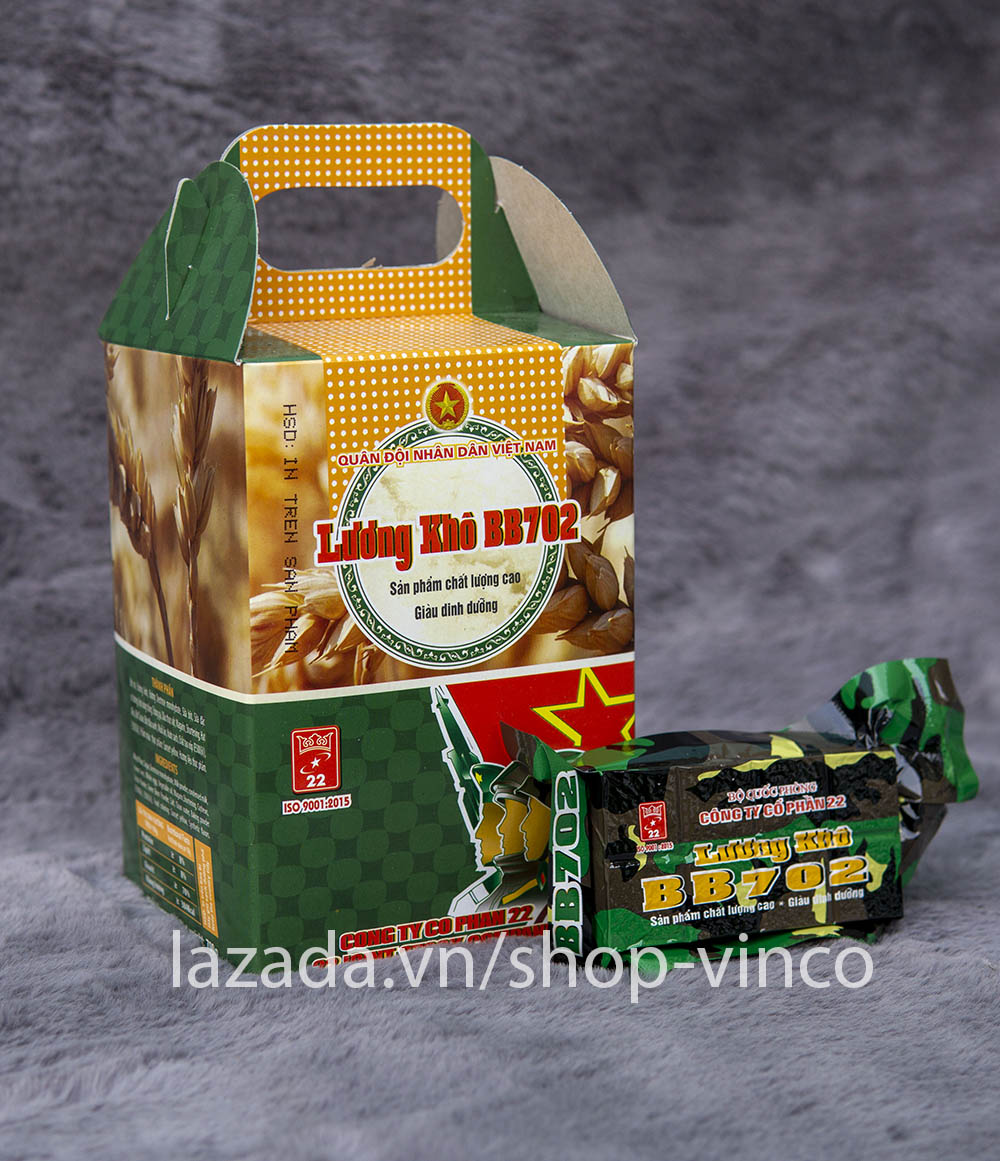 Lương khô QĐ BB702 - 700g/hộp