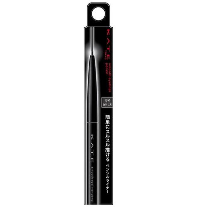 Chì kẻ mí mắt đen Kanebo Kate Smooth Eyeliner Pencil BK