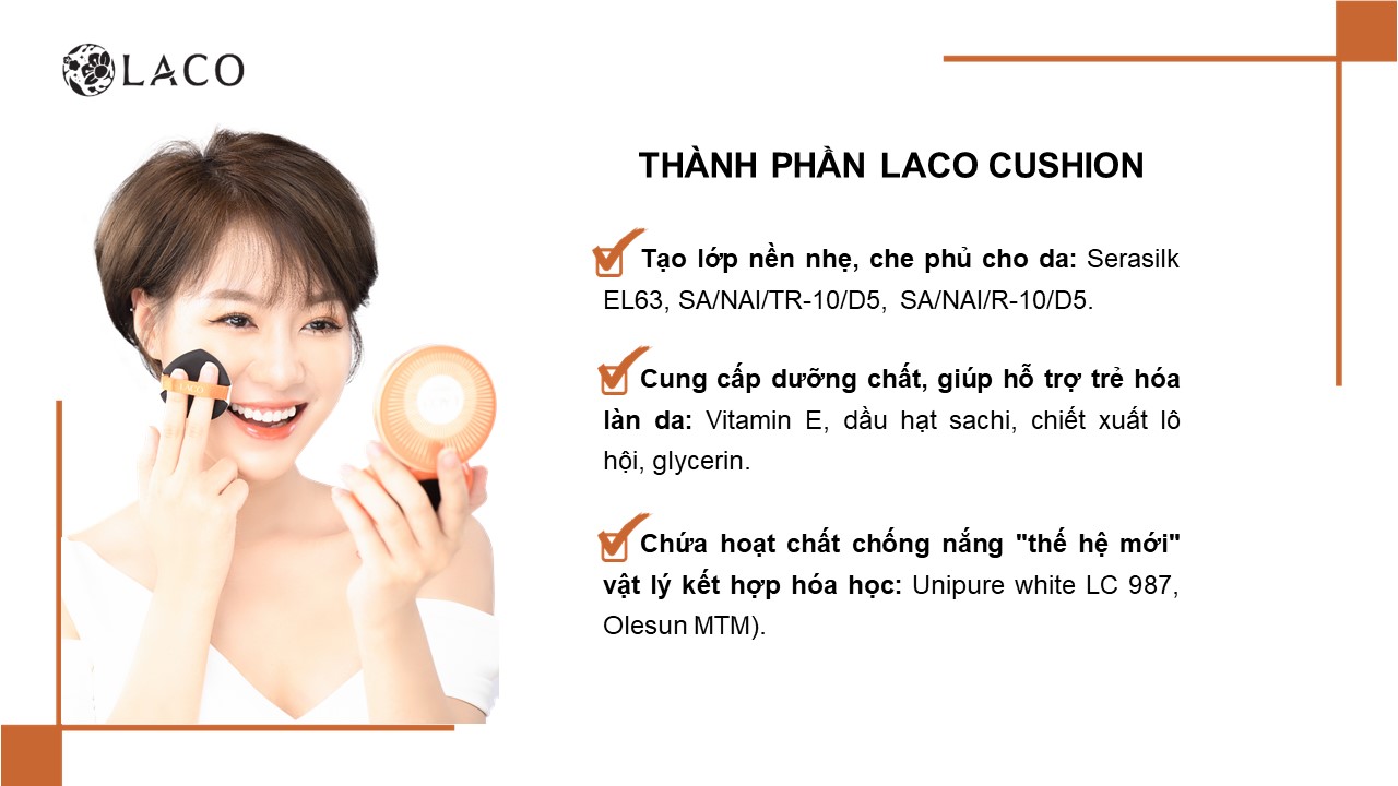 phấn nước phủ cc laco cushion laco