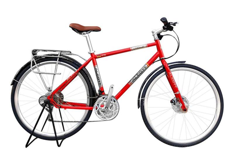 Phân phối Xe đạp Alcott 700C đỏ bạc