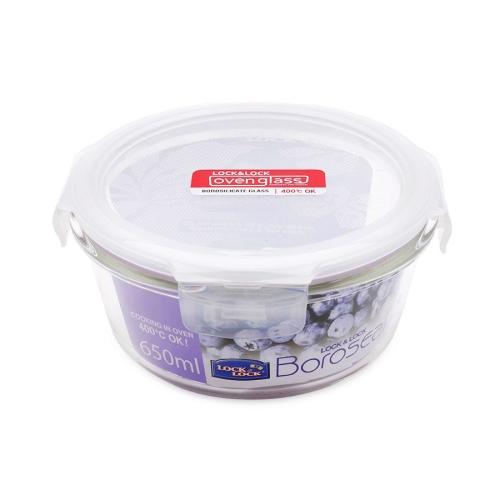 Thố  Thủy Tinh Lock & Lock 650ml Chịu Nhiệt Boroseal
