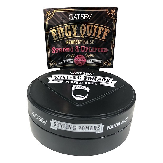Wax Vuốt Tóc Pomade Perfect Raise Gatsby 75Gr