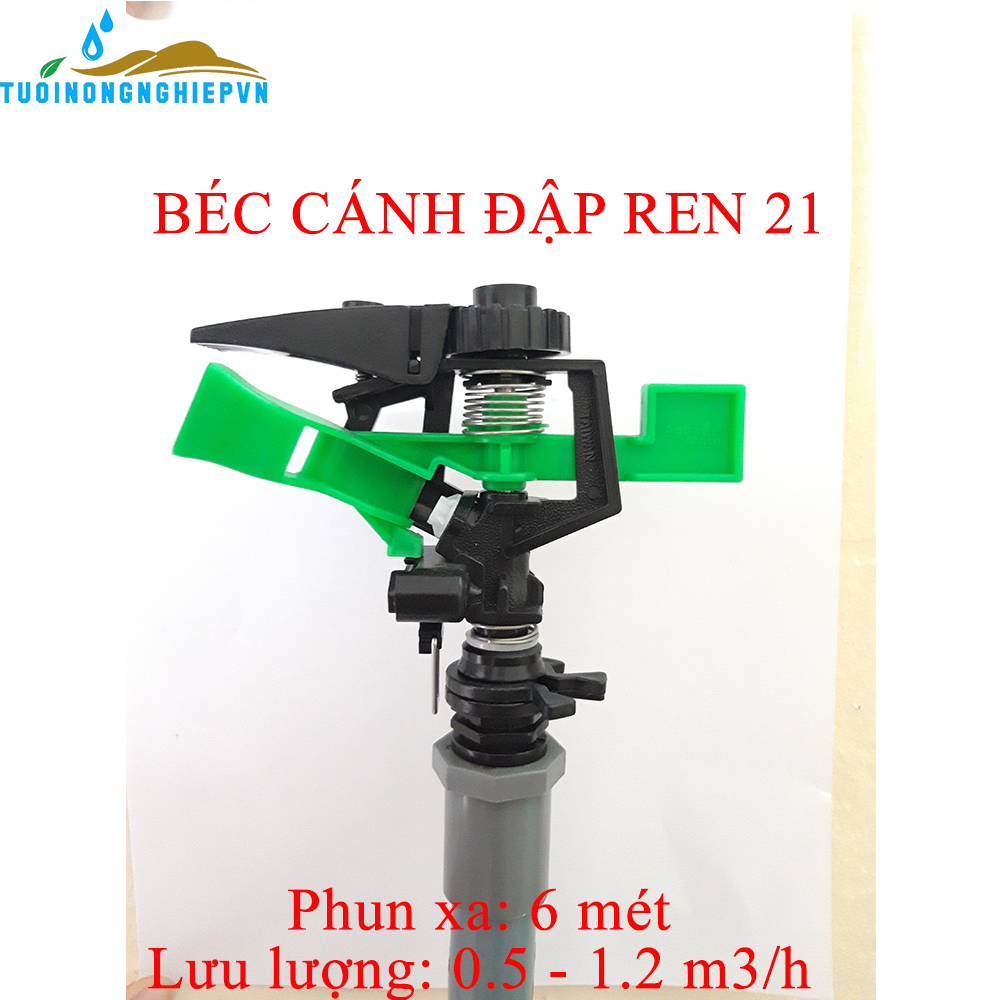 Béc tưới phun mưa ren 21mm