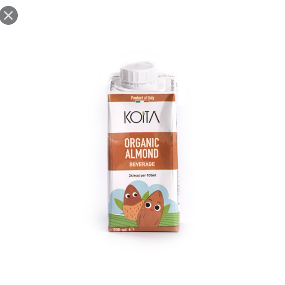 Sữa hạnh nhân hữu cơ koita (200ml)