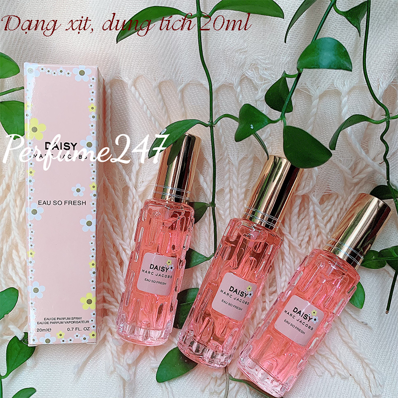 [HCM]COMBO 2 NƯỚC HOA NỮ XÁCH TAY MINI 20ML- MÙI DAISI