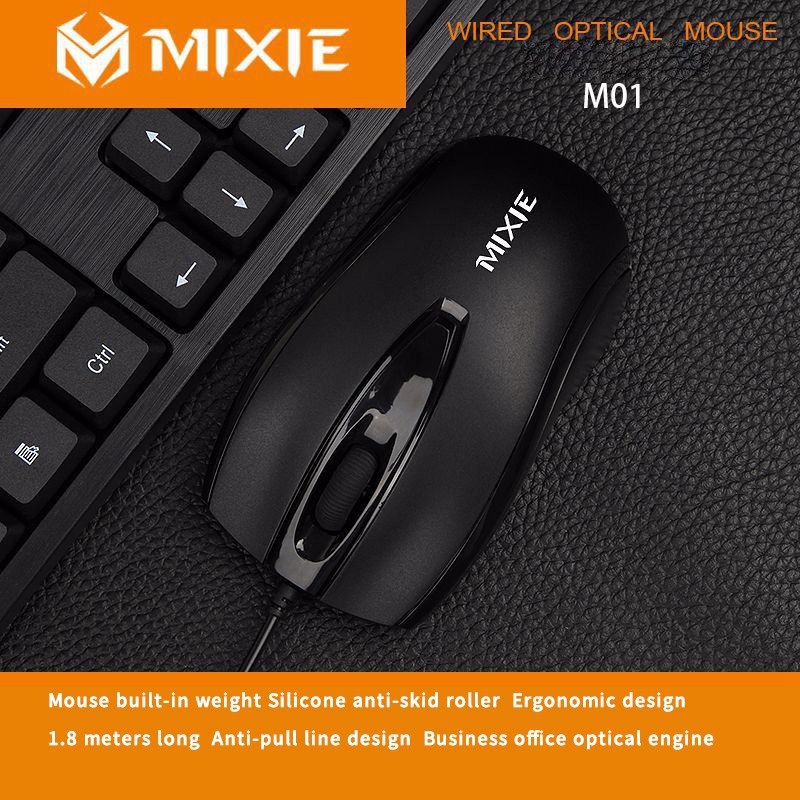 [HCM]CHUỘT USB MIXIE M01 CÓ 3 PHÍM BẤM