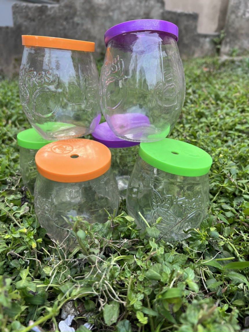 Bình nước,ly nước thủy tinh 380ml/450ml [ Hoàn Tiền Nếu bể vỡ khi nhận hàng ]