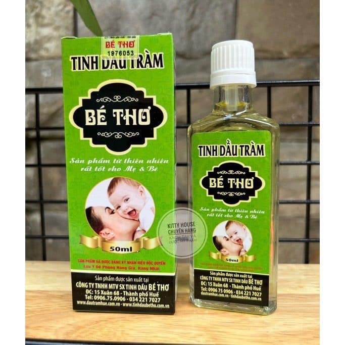 Tinh Dầu Tràm Bé Thơ Hộp 50ml
