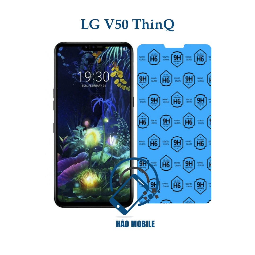 Dán cường lực dẻo nano full 95% LG V50 ThinQ