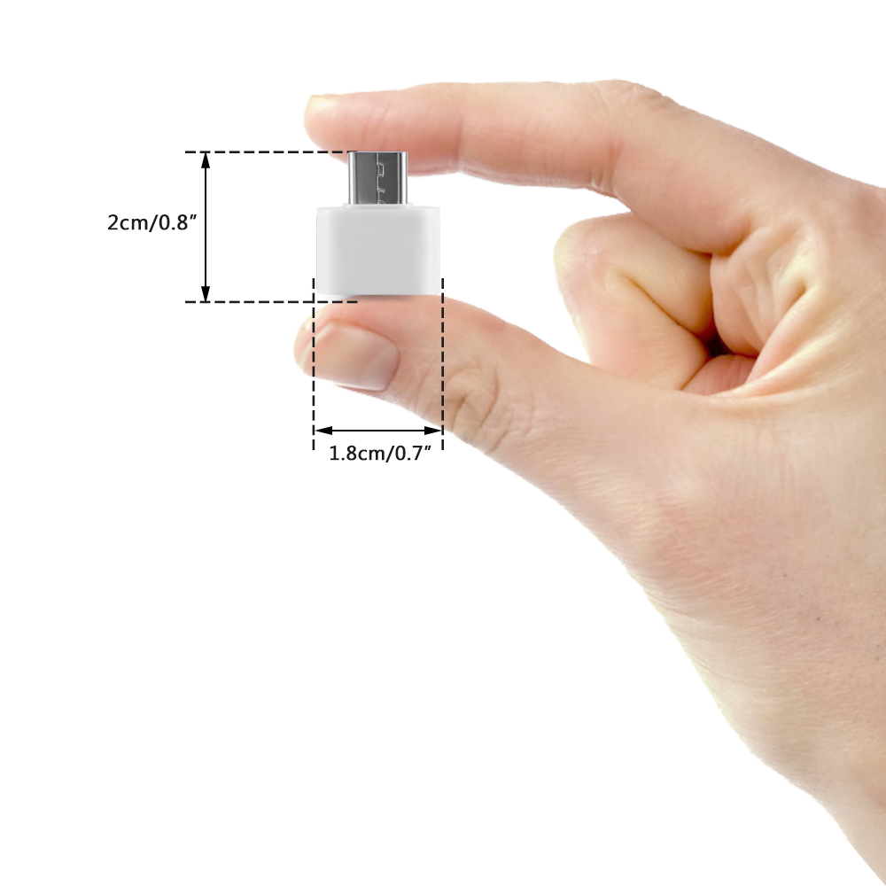 Micro USB Adapter Micro Converter Type C Adapter Mini Socket Transformation Android Phones USB 2.0