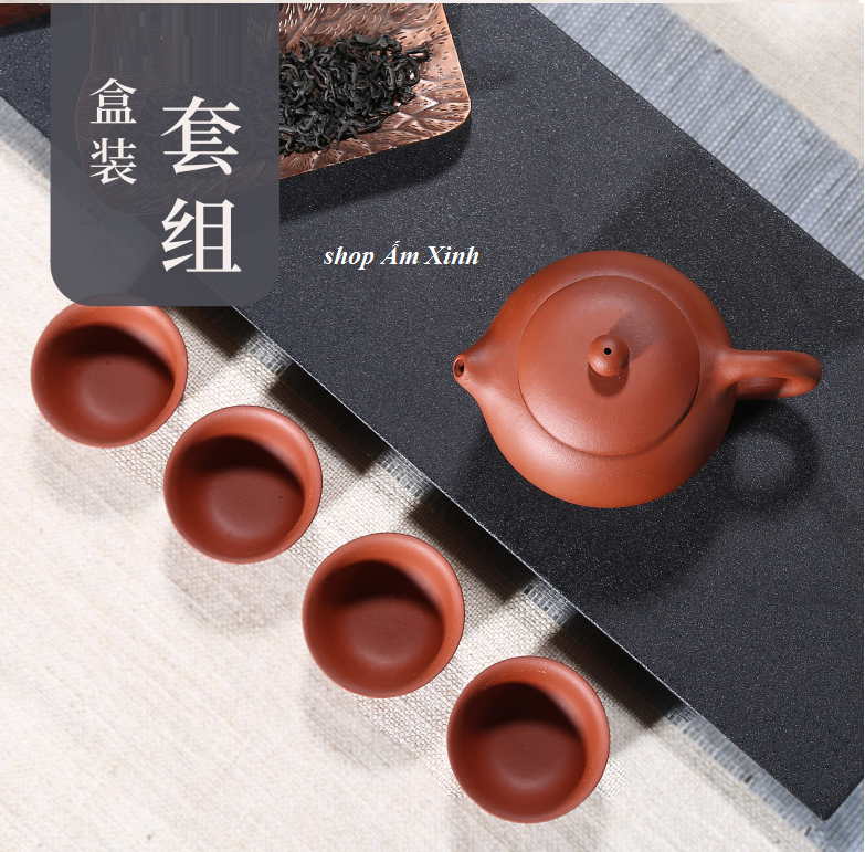 Bộ ấm chén tử sa Nghi Hưng