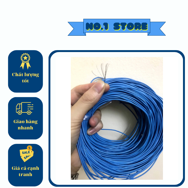 Dây Điện 0.3MM nhiều lõi nhiều màu ( Cuộn Nhỏ 5 Mét)