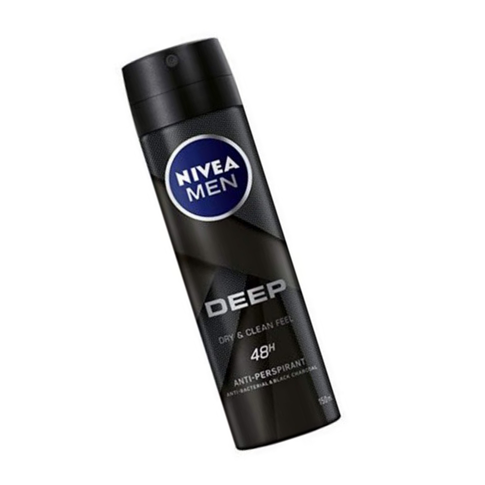 Xịt Ngăn Mùi Nivea Men Than Hoạt Tính  (150ml)