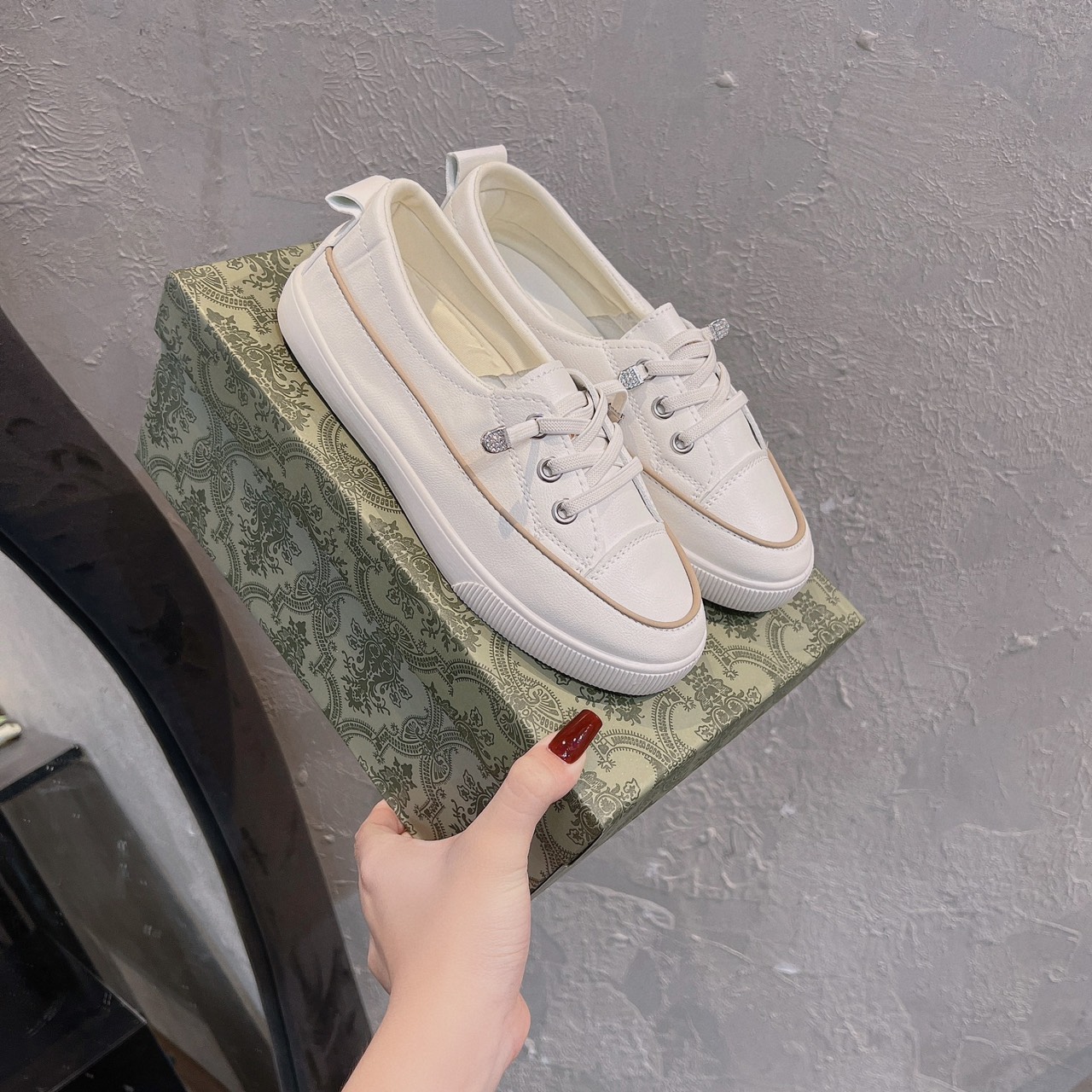 giày thể thao sneaker 2 vạch