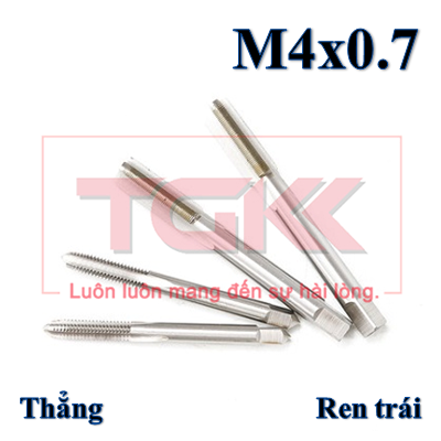 Taro thẳng ren trái m3-m12