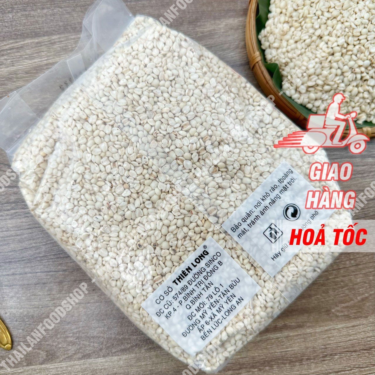 Hạt Bo Bo (Hạt Ý Dĩ) Túi 500Gram