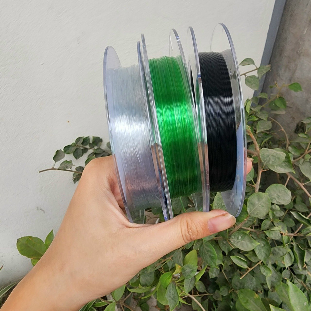 cước trục và thẻo 100m săn hàng tầm long
