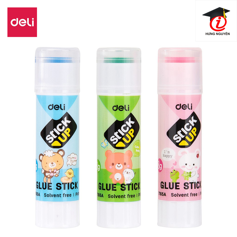 Hồ khô 8g nhiều màu 7165A (Deli)