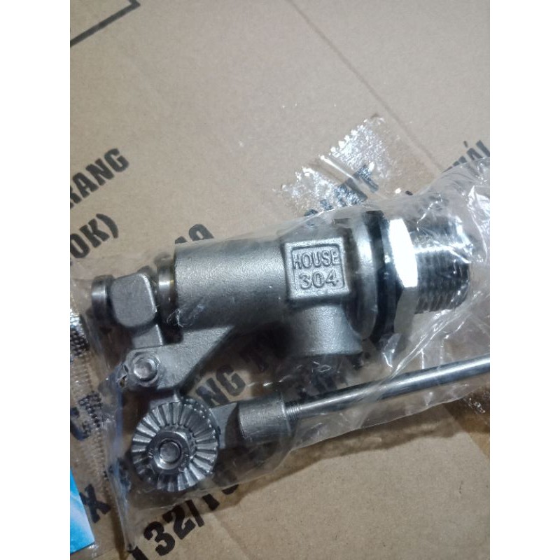Phao cơ Inox bồn nước gia đình phi 27mm