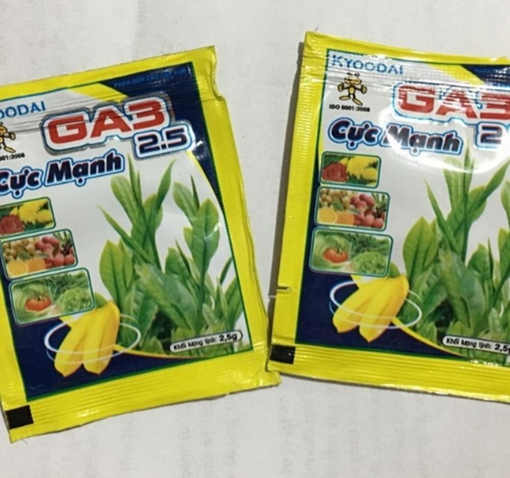 Chế phẩm GA3 kích thích bật chồi cây trồng cực mạnh