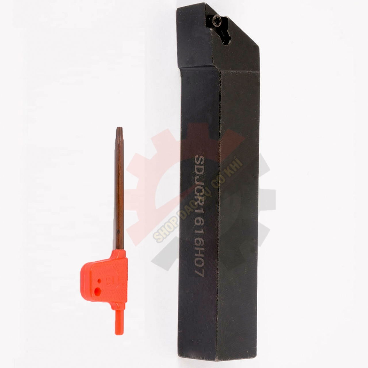 Cán dao chạy ngoài, móc lổ lắp mảnh chíp tiện DC07/DCMT07 đầy đủ hướng và kích thước