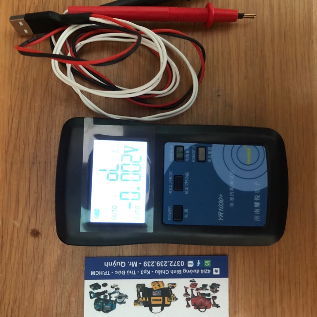 [HCM]Máy đo nội trở cell pin ir 1030+