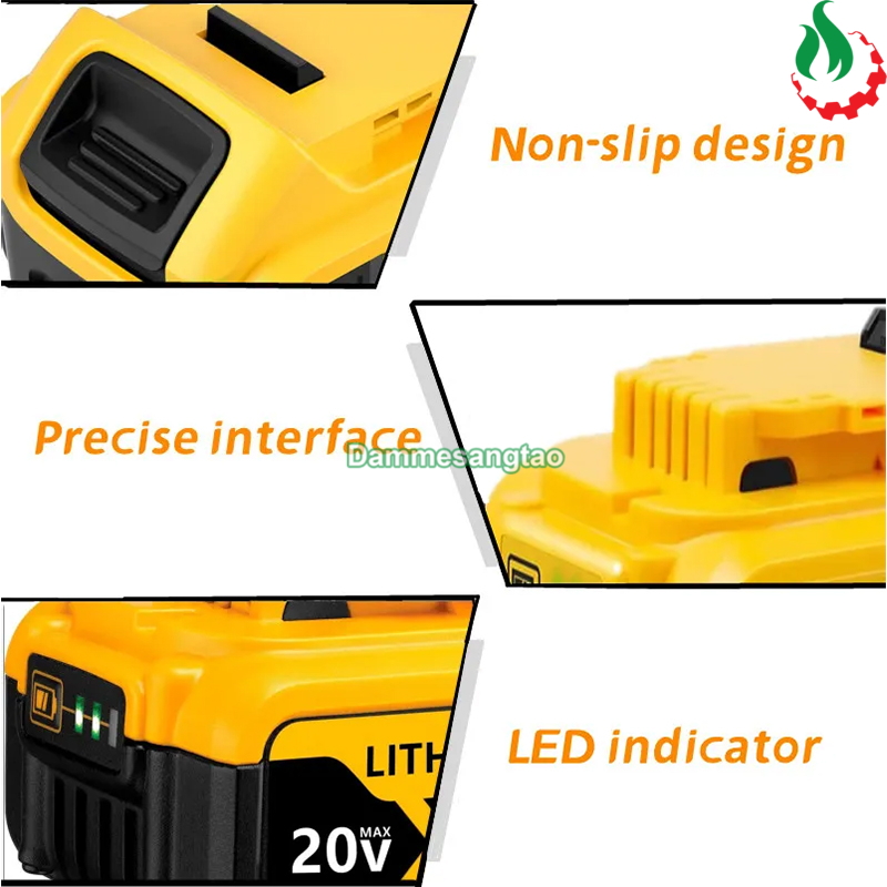 Pin Dewalt 18V Li-ion nhận sạc zin