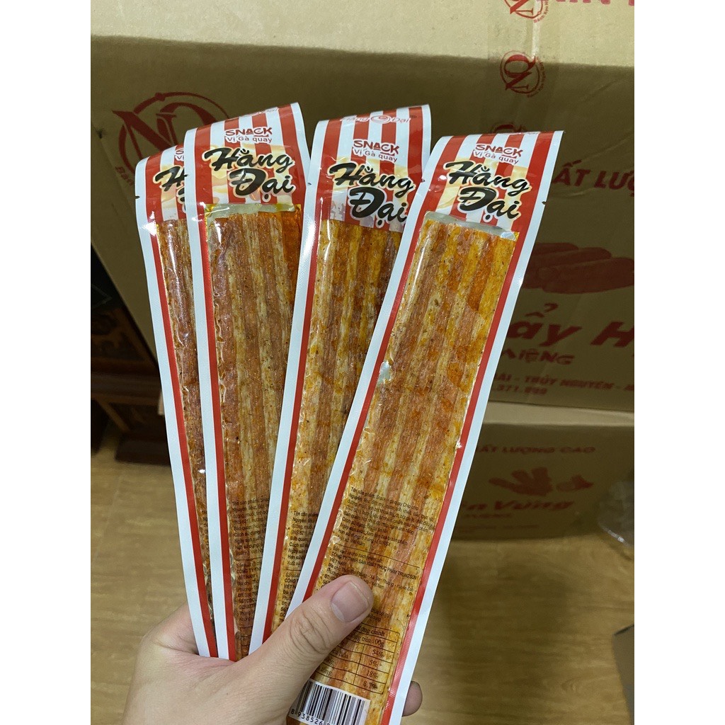 Bịch 30 gói snack vị gà quay