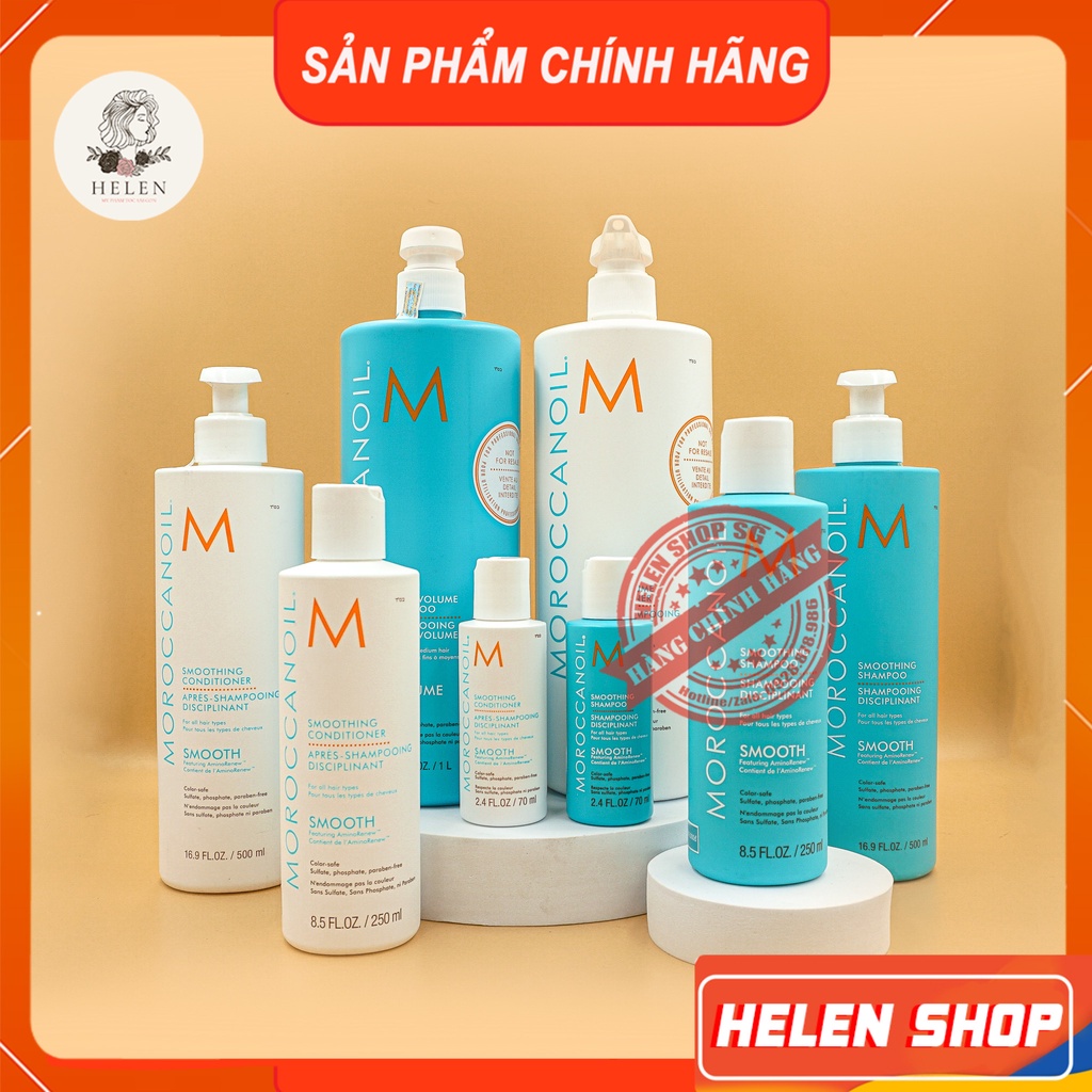Dầu Gội Xả MOROCCANOIL Smooth,Hydration,Repair,Volume 1000ML