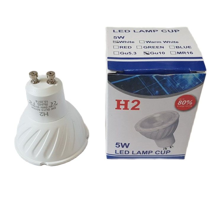 Đèn led chén cob 5w chân gài GU10 cao cấp