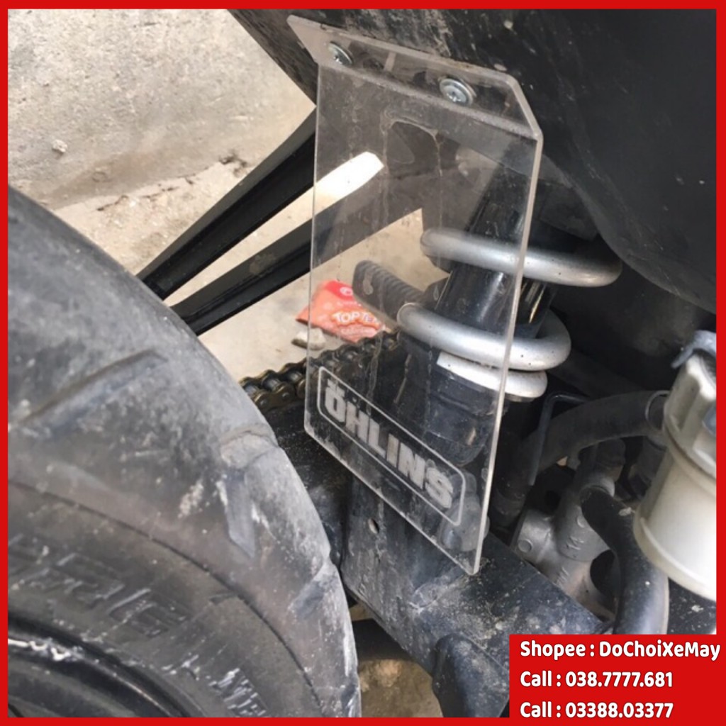 [HCM]Mica Phuộc Uốn Cong Dành Cho Exciter 150  Winner Và Các Xe Khác Gắn Như Zin Ko Chế Cháo