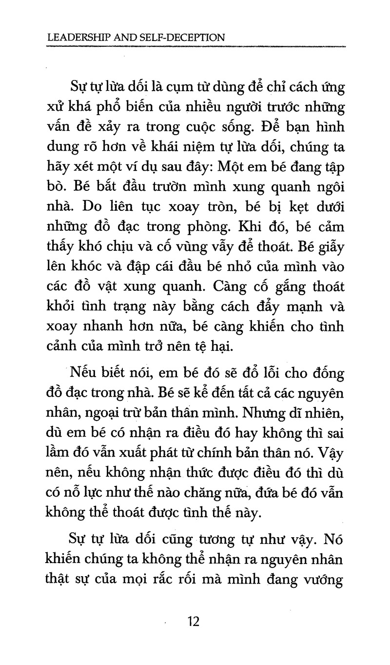 Fahasa - Lãnh Đạo Và Sự Tự Lừa Dối (Tái Bản 2018)