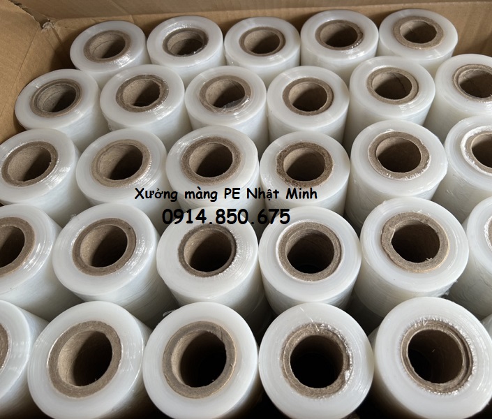 Combo 100 cuộn màng PE quấn 7cm 200g