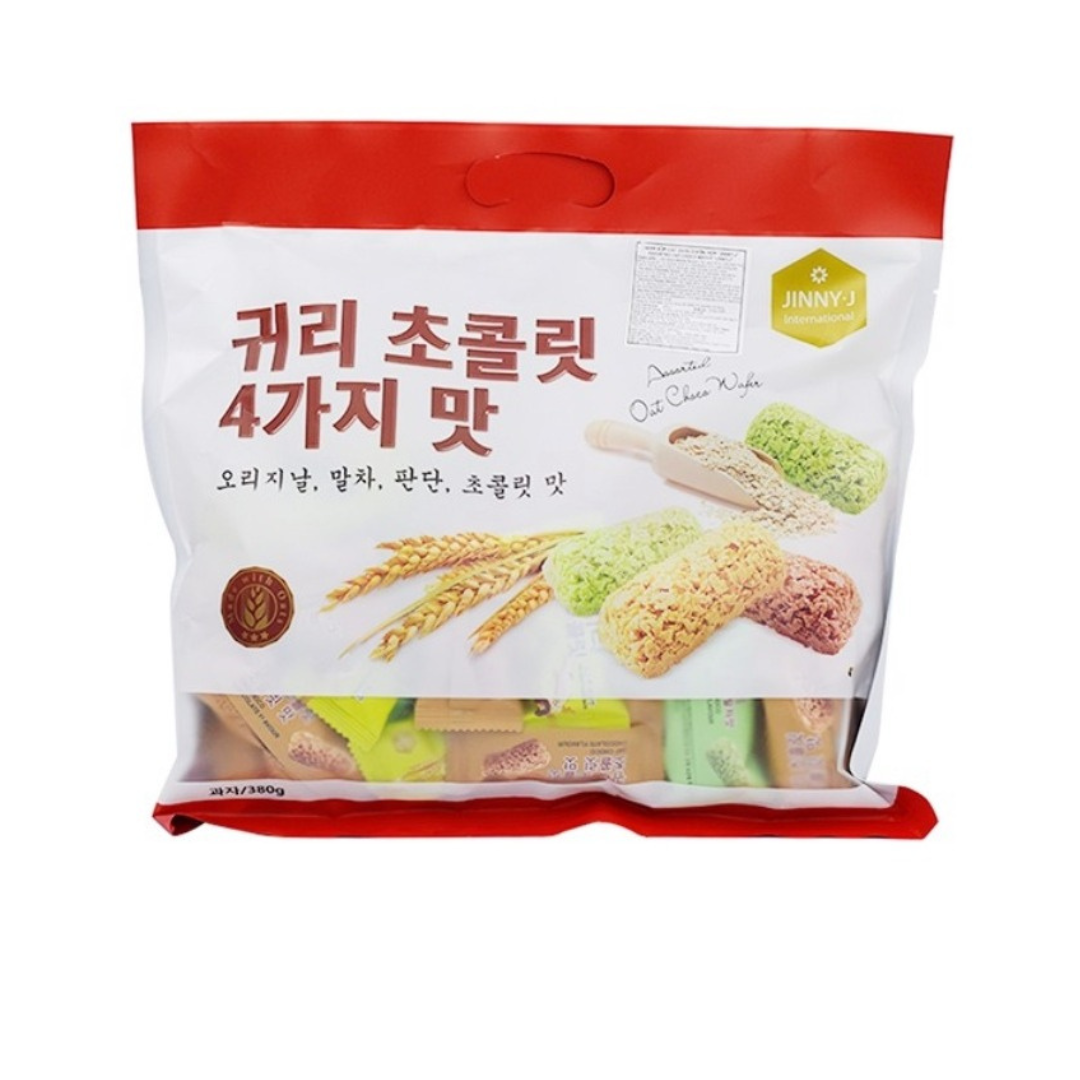 Bánh Xốp Yến Mạch Jinny vị tổng hợp 350g
