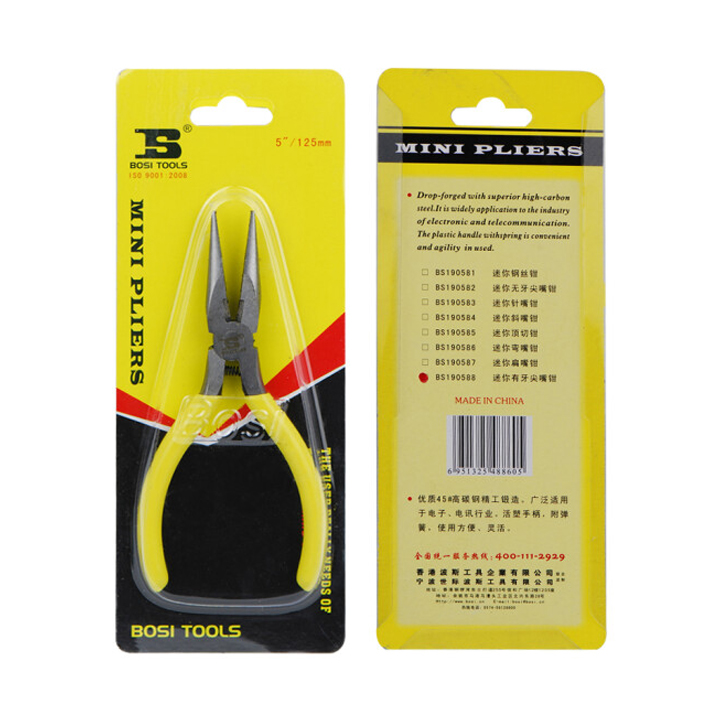 Kìm Mỏ Nhọn Bosi 5""/ 125mm