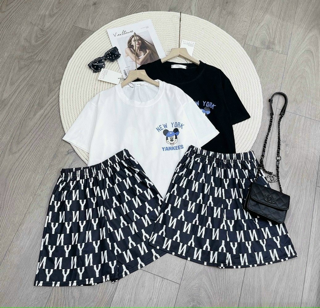 SET BỘ ĐÙI NỮ MẶC NHÀ- BỘ COTTON MẶC HÈ DPVKV74