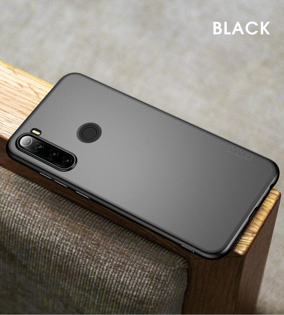 Ốp lưng X-level dẻo cho Xiaomi Redmi Note 8 , Redmi Note 8 Pro chống vân tay bảo về camera siêu mỏng