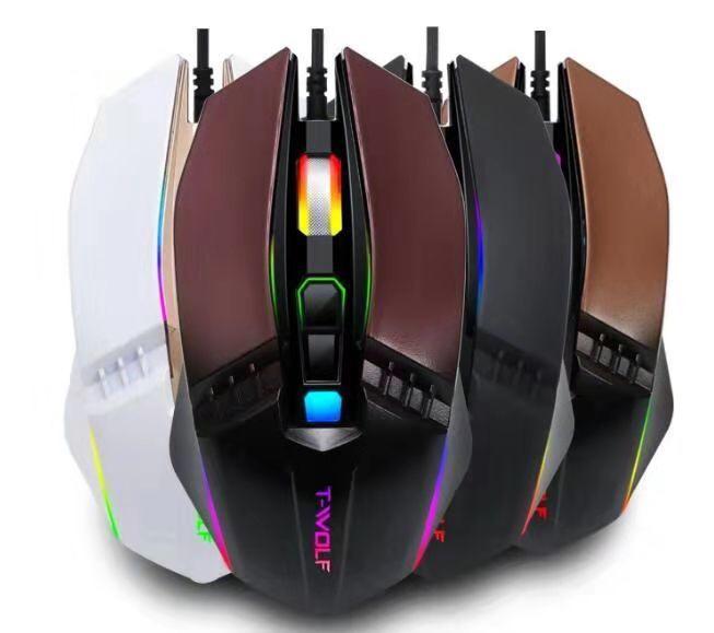 [HCM]Chuột T-Wolf V8 LED USB