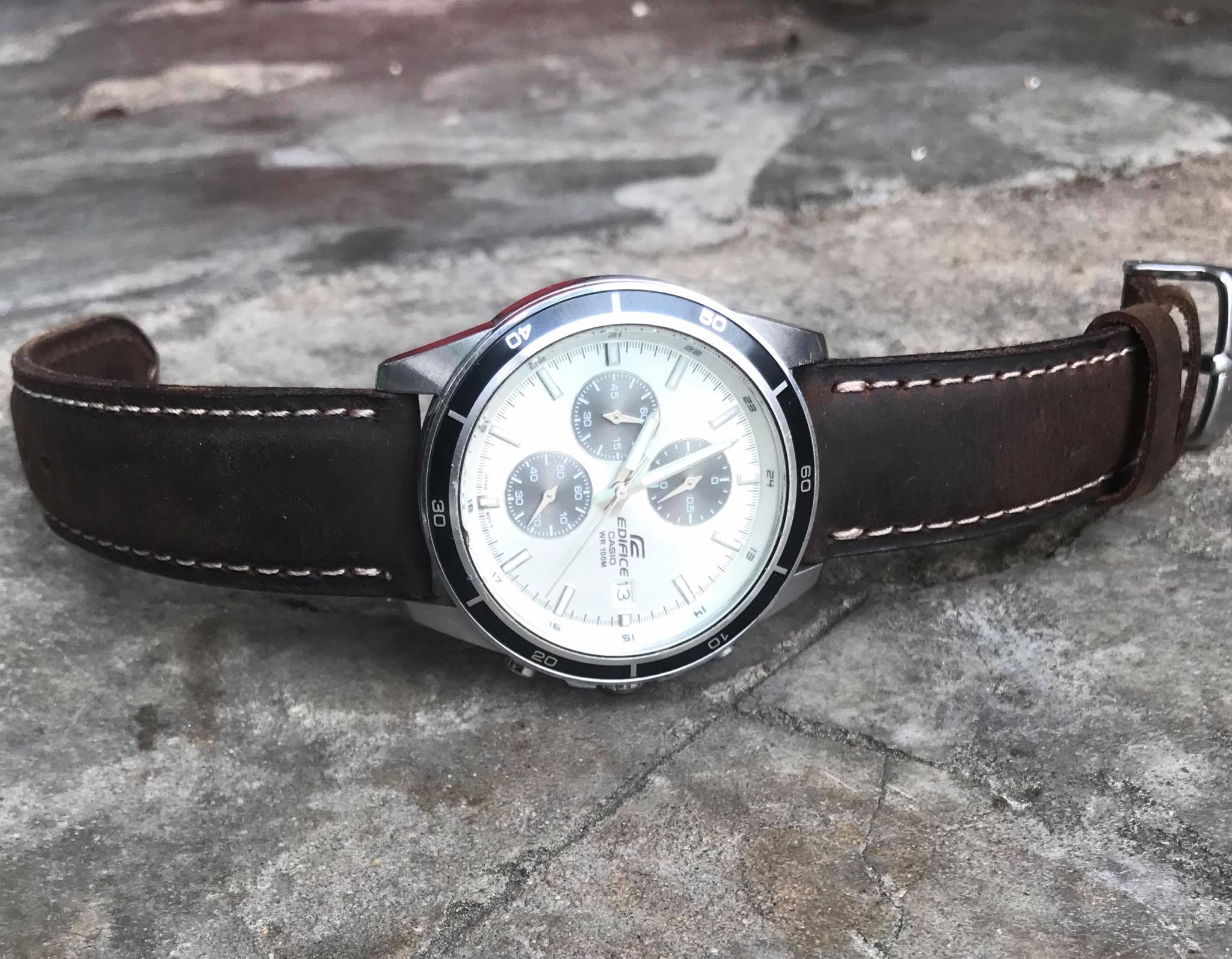 DÂY DA ĐỒNG HỒ NAM SIZE 18MM