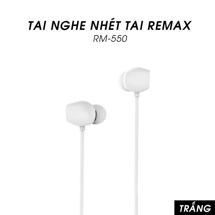 Tai nghe nhét tai Remax RM-550
