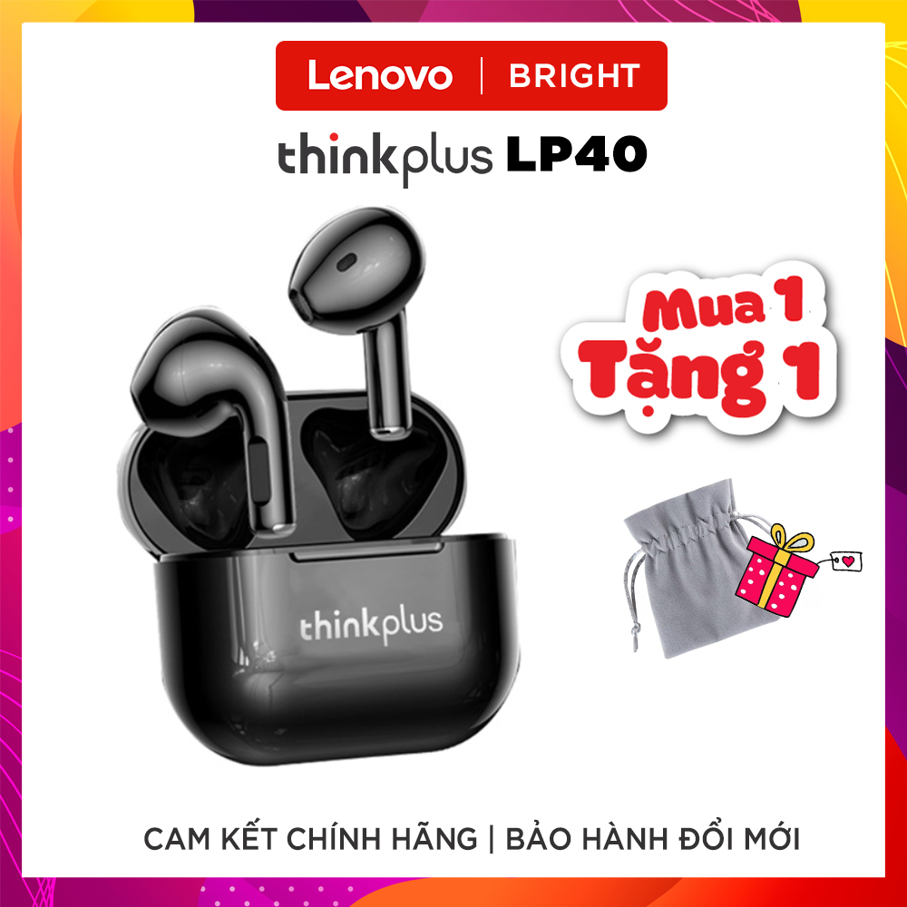 [Phiên Bản Mới 2022] Tai Nghe Bluetooth LENOVO ThinkPlus LP40