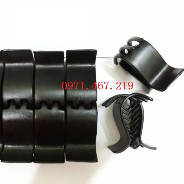 KẸP TÓC CÀNG CUA 5 RĂNG ĐEN NHÁM