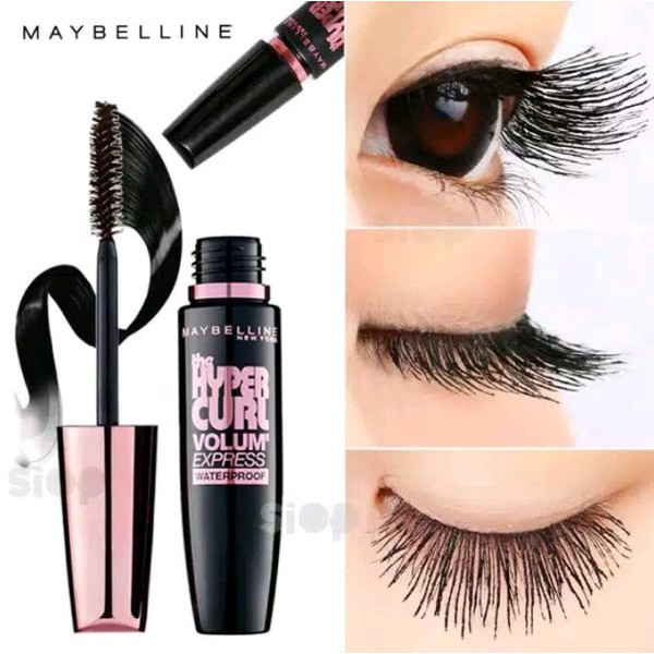 [HCM]MAYBELLINE - MASCARA HYPER CURL (CONG MI 100 ĐỘ)
